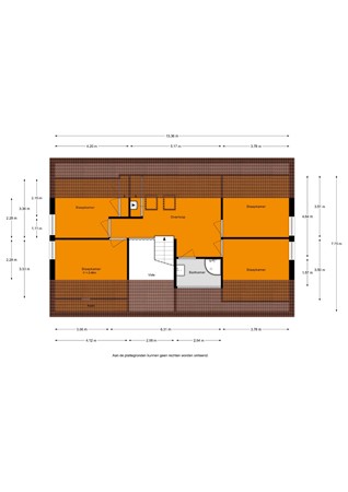 Floorplan - Wassenaarseweg 75c, 2223 LA Katwijk